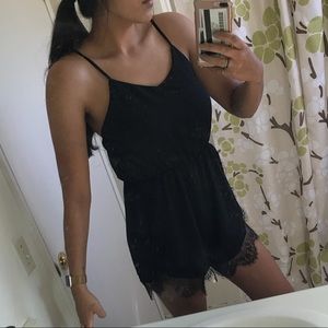 Lace romper